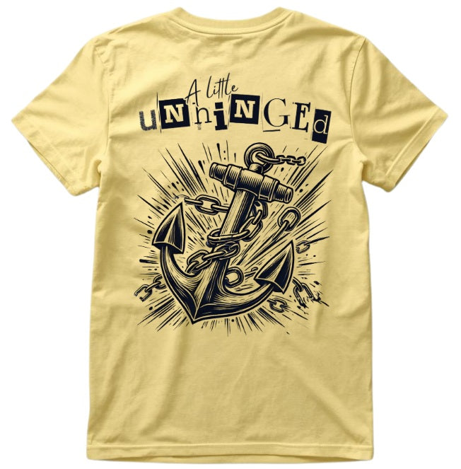 SALTLANTIC™ Surf Co. "A Little Unhinged" Anchor Tee