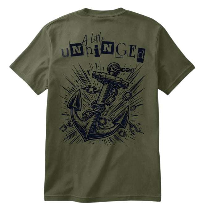 SALTLANTIC™ Surf Co. "A Little Unhinged" Anchor Tee