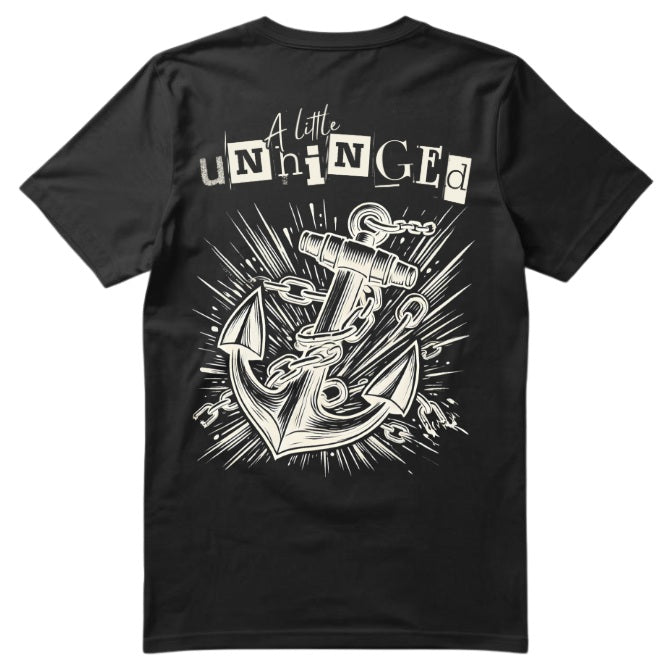 SALTLANTIC™ Surf Co. "A Little Unhinged" Anchor Tee