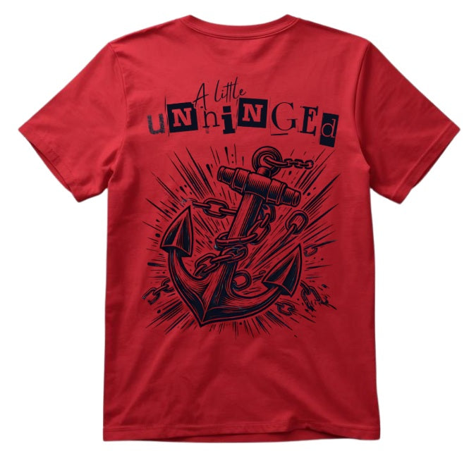 SALTLANTIC™ Surf Co. "A Little Unhinged" Anchor Tee