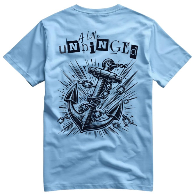 SALTLANTIC™ Surf Co. "A Little Unhinged" Anchor Tee