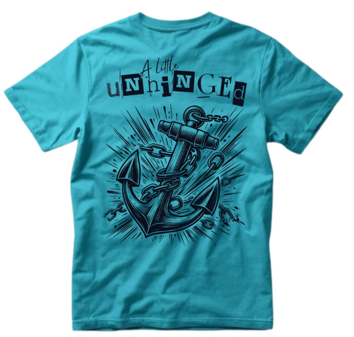 SALTLANTIC™ Surf Co. "A Little Unhinged" Anchor Tee