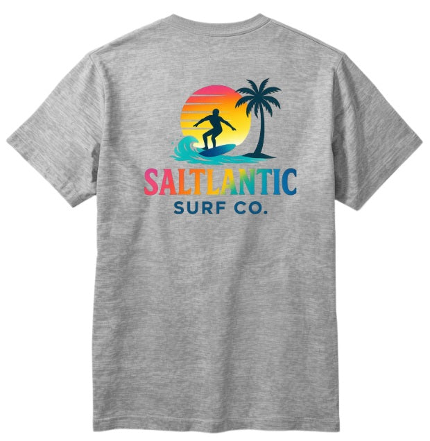 SALTLANTIC™ Surf Co.  "Color Wave" Tee