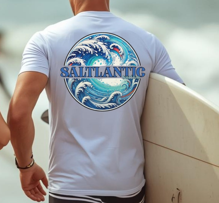 SALTLANTIC™ Surf Co.  "Barrel Vision™ Tee