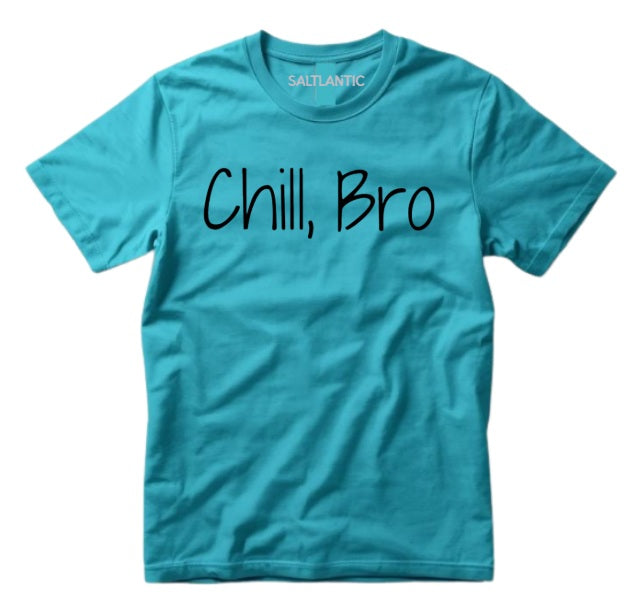 SALTLANTIC™ Surf Co.  “Chill, Bro” Tee