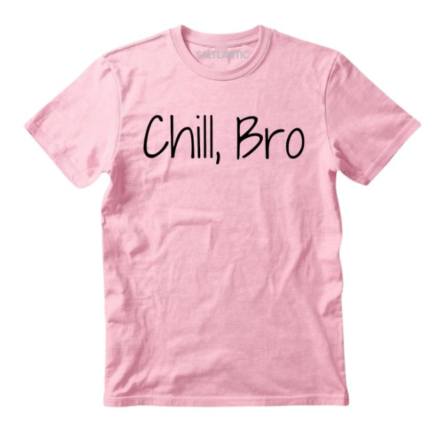 SALTLANTIC™ Surf Co.  “Chill, Bro” Tee