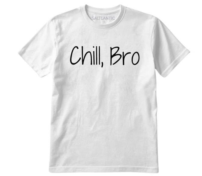SALTLANTIC™ Surf Co.  “Chill, Bro” Tee