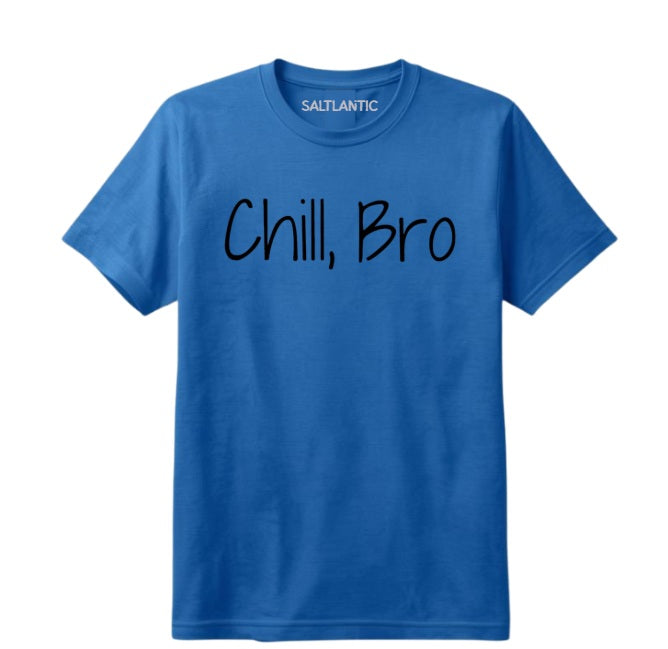 SALTLANTIC™ Surf Co.  “Chill, Bro” Tee