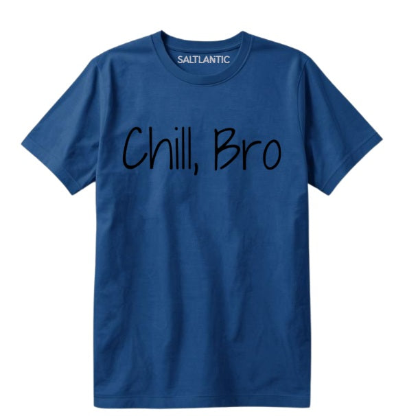 SALTLANTIC™ Surf Co.  “Chill, Bro” Tee