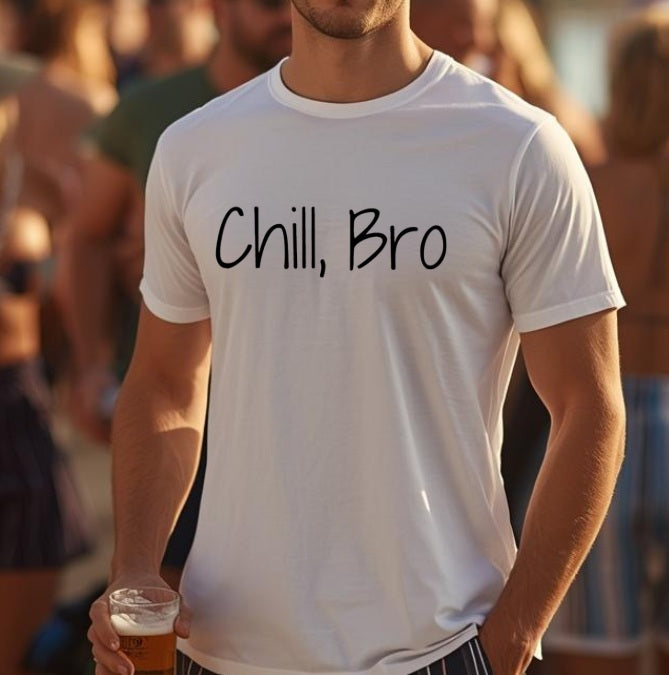 SALTLANTIC™ Surf Co.  “Chill, Bro” Tee
