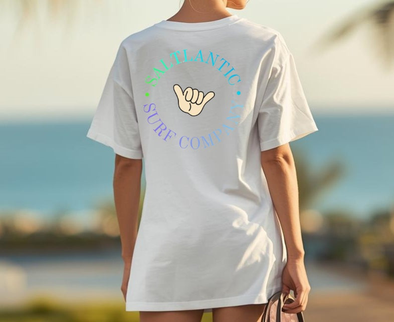 SALTLANTIC™ Surf Co. "SHAKA LAKA" Tee