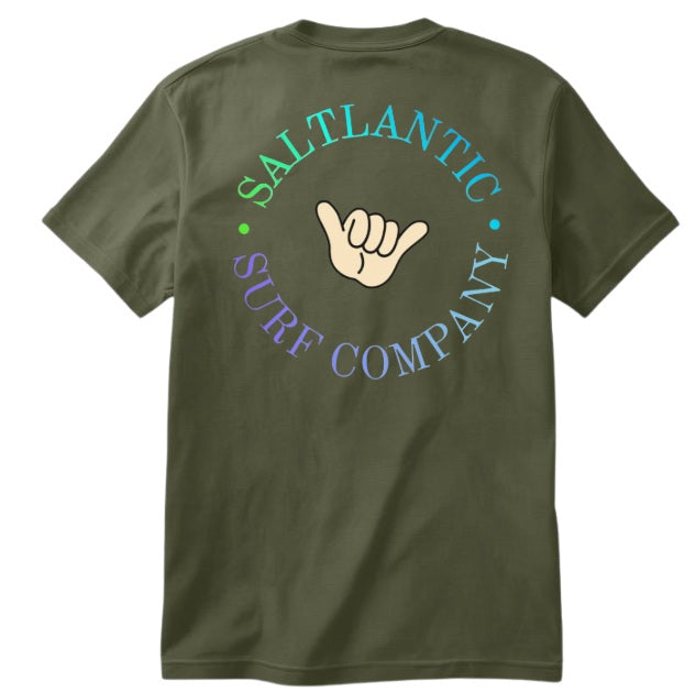 SALTLANTIC™ Surf Co. "SHAKA LAKA" Tee