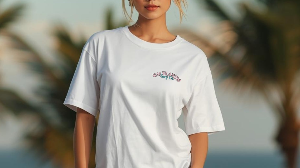 SALTLANTIC™ Surf Co.  “I Don’t Flock Wit’Chu” Flamingo Tee