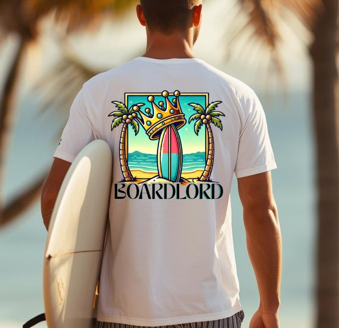 SALTLANTIC™ Surf Co.  “BOARDLORD” Tee