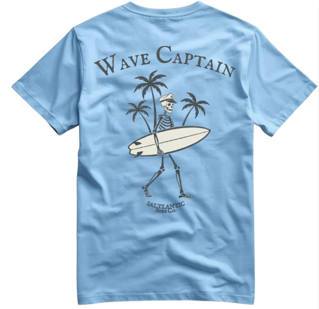 SALTLANTIC Surf Co. “Wave Captain” Tee