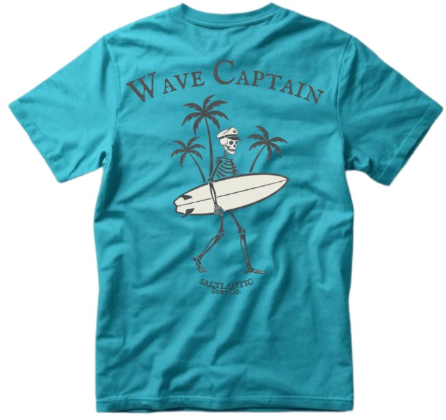 SALTLANTIC Surf Co. “Wave Captain” Tee