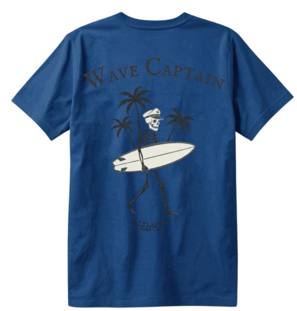 SALTLANTIC Surf Co. “Wave Captain” Tee