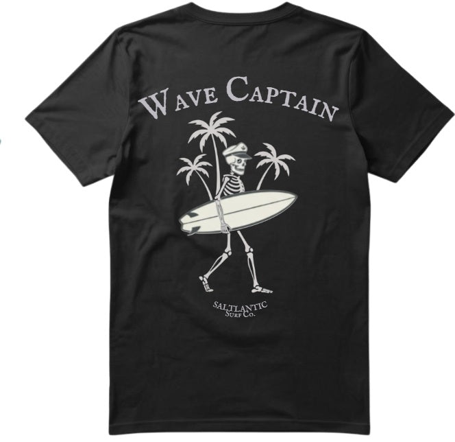 SALTLANTIC Surf Co. “Wave Captain” Tee