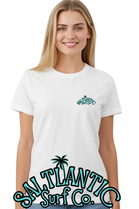 SALTLANTIC™ Surf Co.  "Space Breaker™ Tee Description