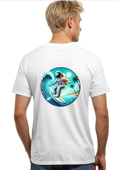 SALTLANTIC™ Surf Co.  "Space Breaker™ Tee Description