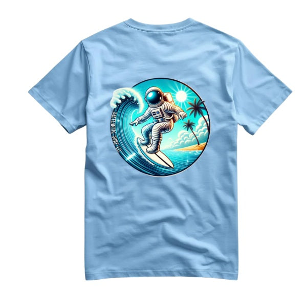 SALTLANTIC™ Surf Co.  "Space Breaker™ Tee Description