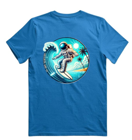 SALTLANTIC™ Surf Co.  "Space Breaker™ Tee Description