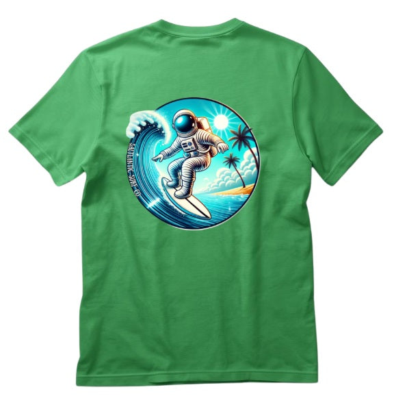 SALTLANTIC™ Surf Co.  "Space Breaker™ Tee Description