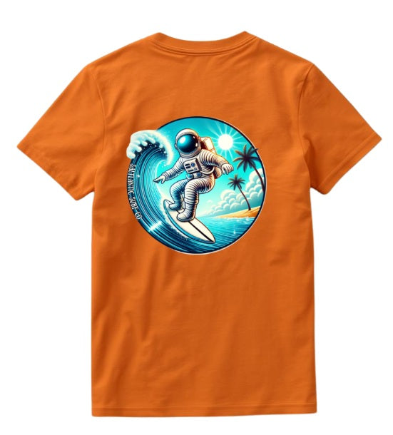 SALTLANTIC™ Surf Co.  "Space Breaker™ Tee Description