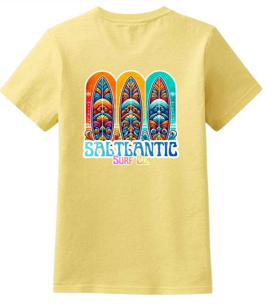 SALTLANTIC™ Surf Co. "Tropic Wave" Tee