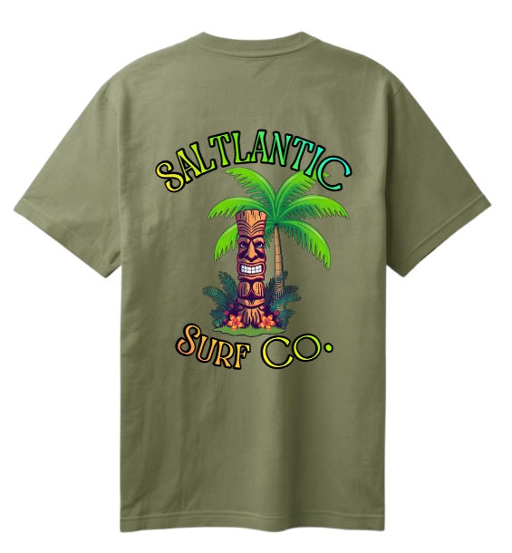 SALTLANTIC™ Surf Co.  "Twisted Tiki" Tee