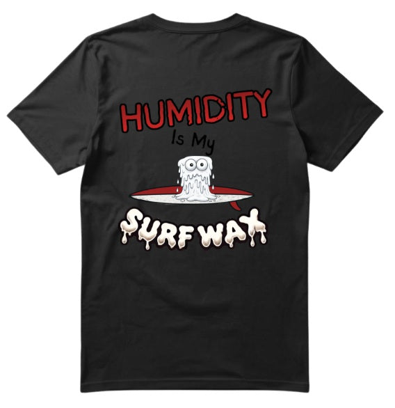 SALTLANTIC™ Surf Co. “Humidity is My Surf Wax” Tee