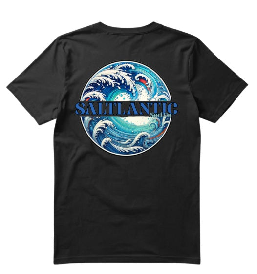 SALTLANTIC™ Surf Co.  "Barrel Vision™ Tee