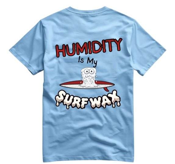 SALTLANTIC™ Surf Co. “Humidity is My Surf Wax” Tee