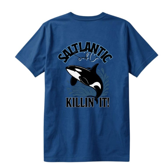 SALTLANTIC™ Surf Co. “Killin’ It!” Orca Tee