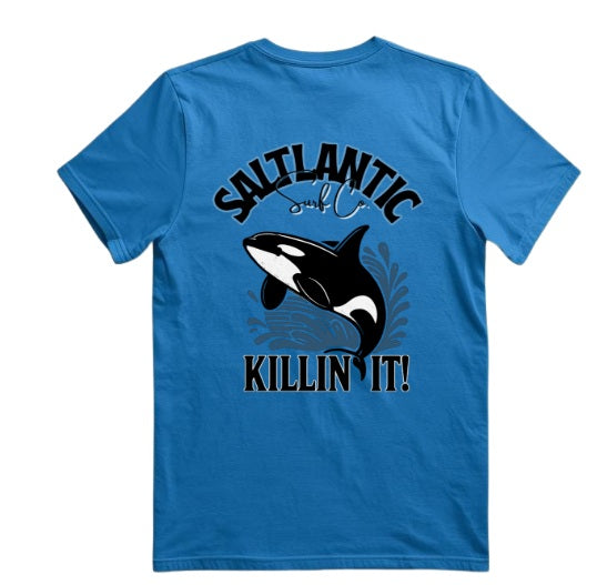 SALTLANTIC™ Surf Co. “Killin’ It!” Orca Tee