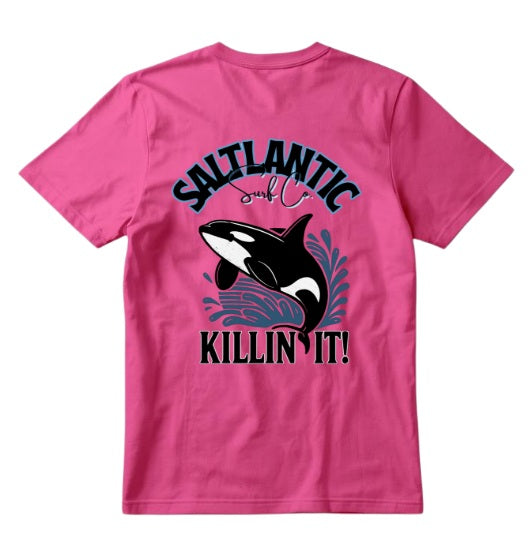 SALTLANTIC™ Surf Co. “Killin’ It!” Orca Tee