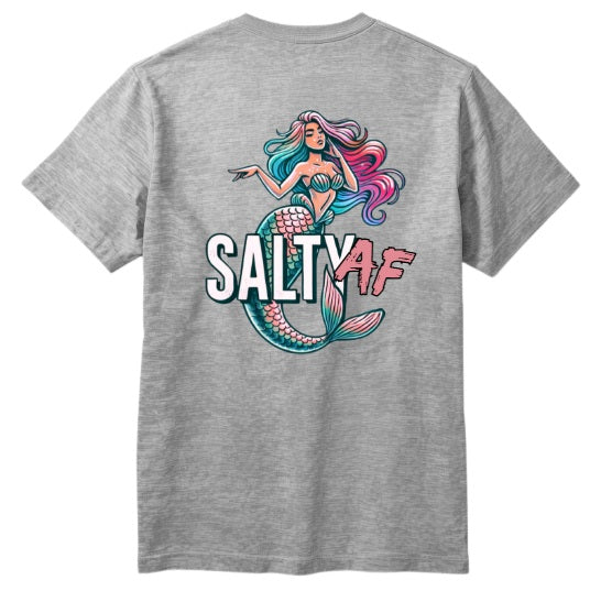 SALTLANTIC™ Surf Co. "Salty AF" Mermaid Tee