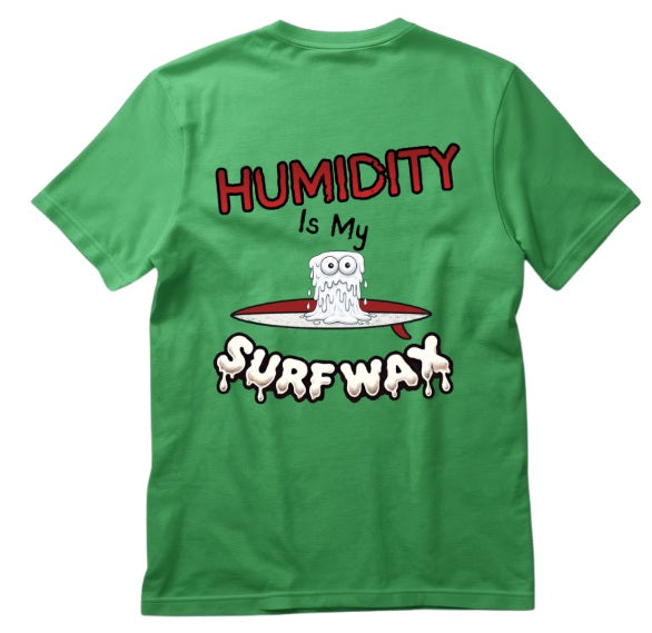 SALTLANTIC™ Surf Co. “Humidity is My Surf Wax” Tee