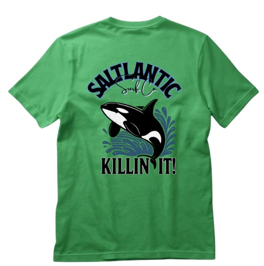 SALTLANTIC™ Surf Co. “Killin’ It!” Orca Tee