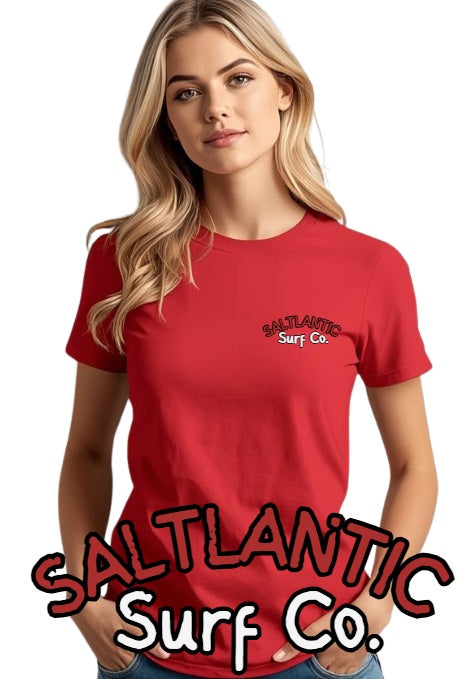SALTLANTIC™ Surf Co. “Humidity is My Surf Wax” Tee