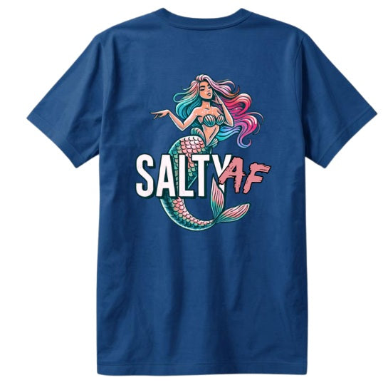 SALTLANTIC™ Surf Co. "Salty AF" Mermaid Tee