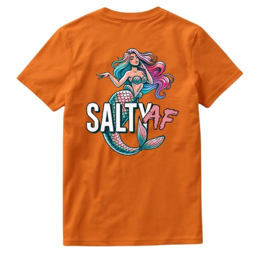 SALTLANTIC™ Surf Co. "Salty AF" Mermaid Tee