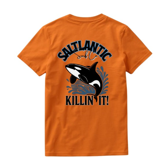 SALTLANTIC™ Surf Co. “Killin’ It!” Orca Tee