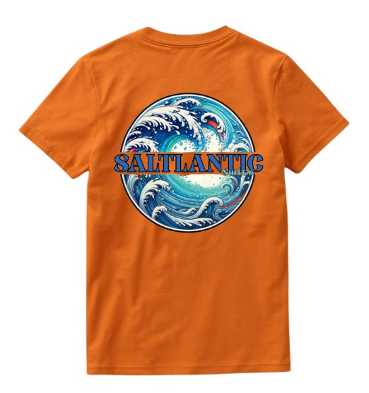 SALTLANTIC™ Surf Co.  "Barrel Vision™ Tee