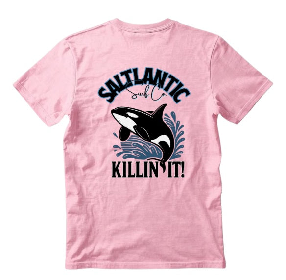 SALTLANTIC™ Surf Co. “Killin’ It!” Orca Tee