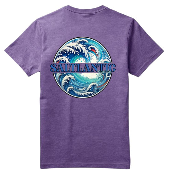 SALTLANTIC™ Surf Co.  "Barrel Vision™ Tee