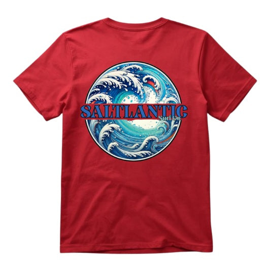 SALTLANTIC™ Surf Co.  "Barrel Vision™ Tee