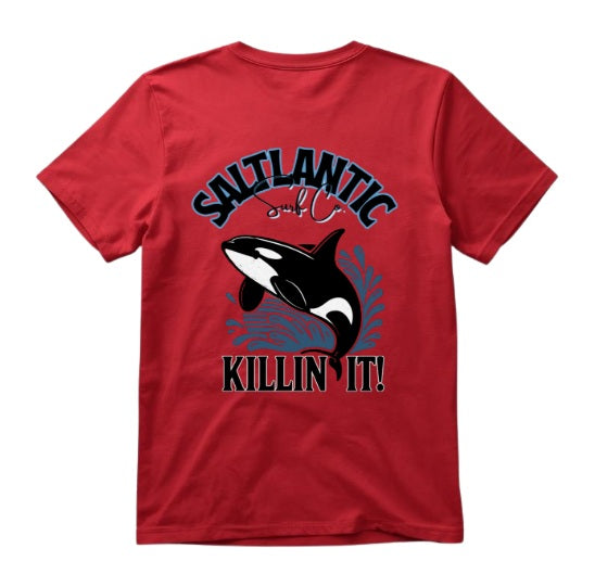 SALTLANTIC™ Surf Co. “Killin’ It!” Orca Tee