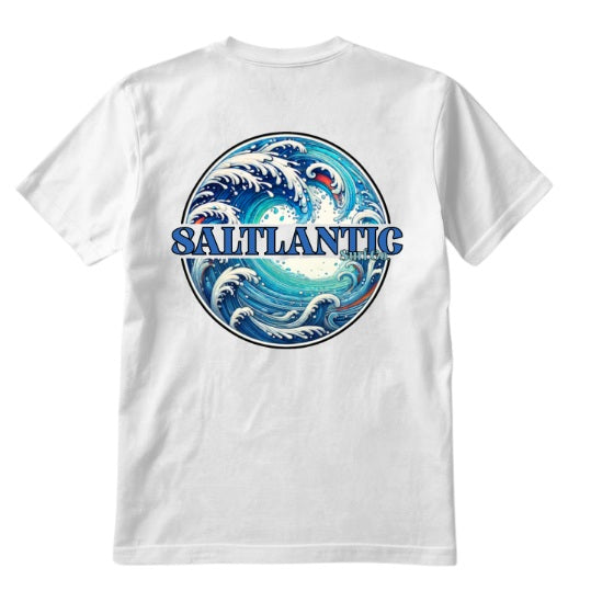 SALTLANTIC™ Surf Co.  "Barrel Vision™ Tee